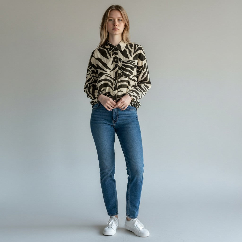 CAMICIA ZEBRATA VICOLO