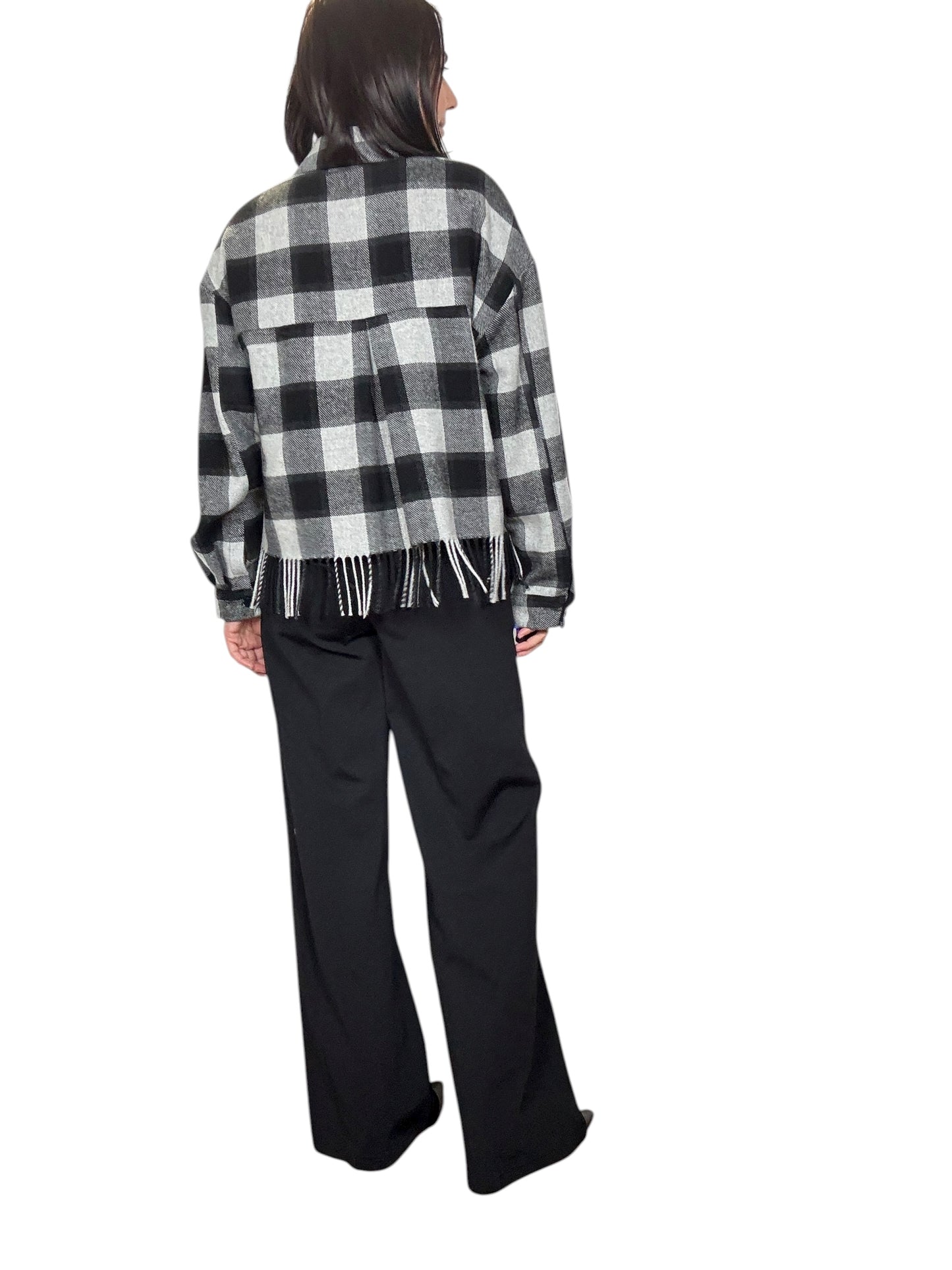 PANTALONE IN PUNTO MILANO GAMBA DRITTA TENSIONE IN