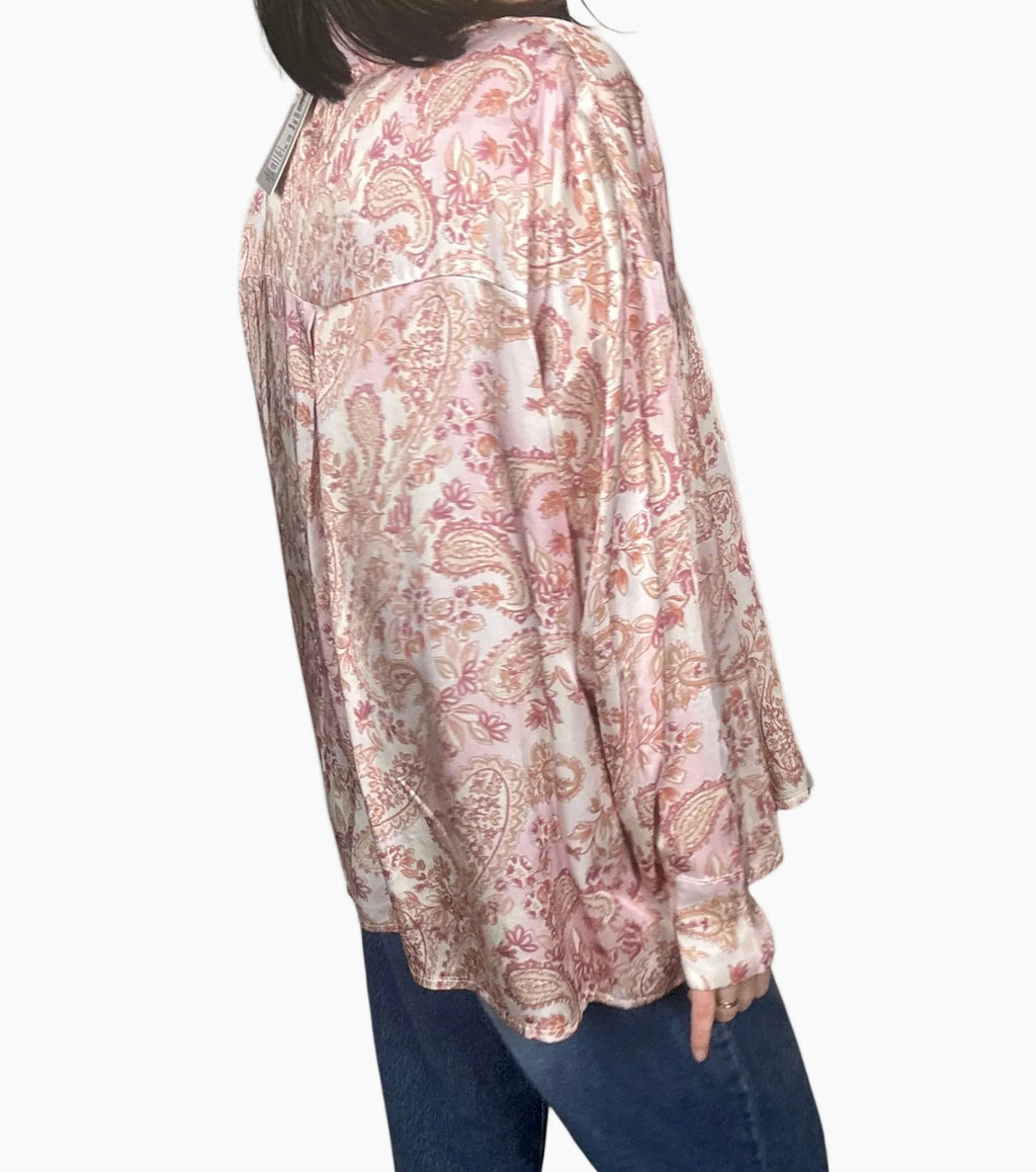 CAMICIA STAMPA CASHMERE SUSY MIX - XE BLU ABBIGLIAMENTO