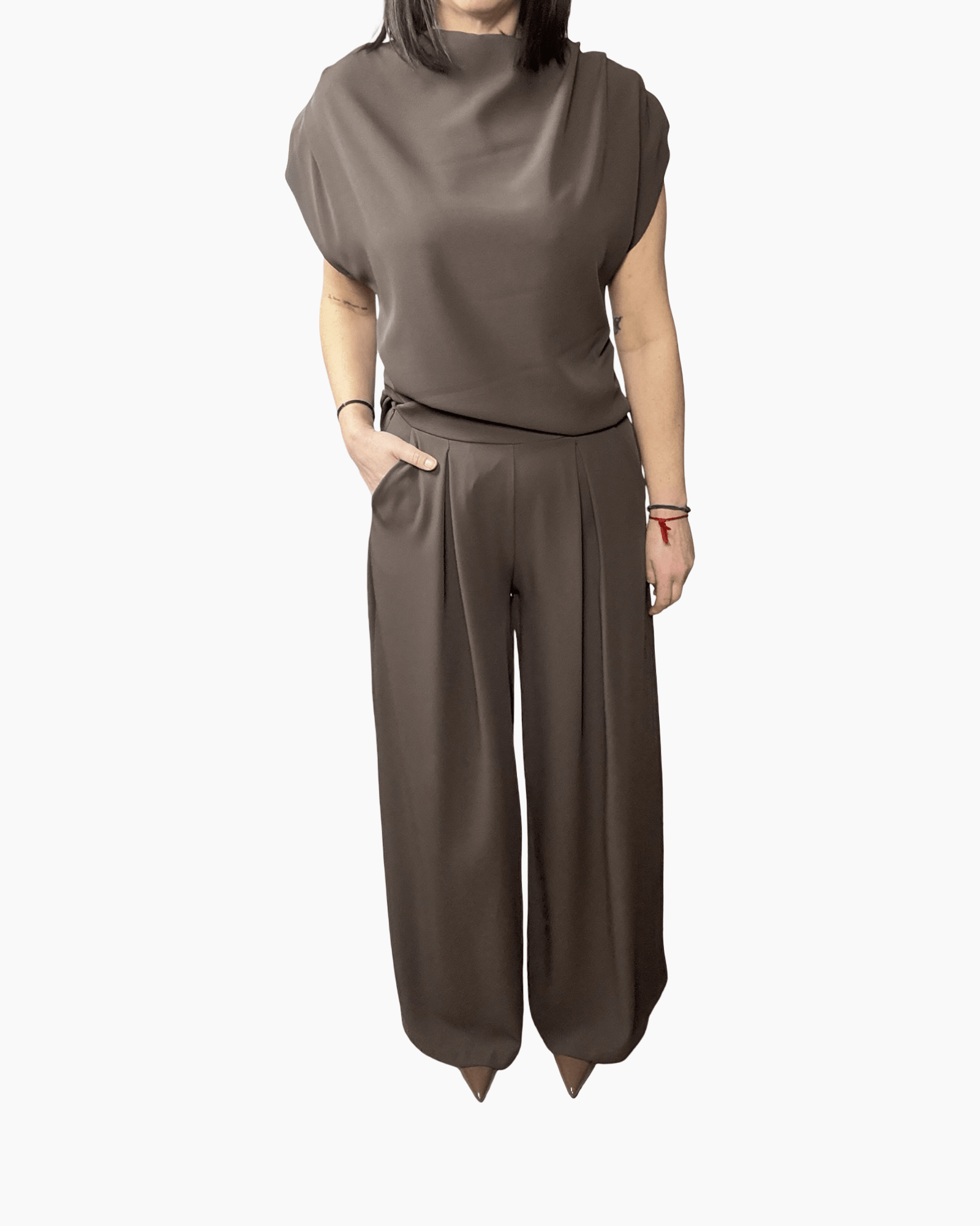 COORDINATO FLUIDO SUSY MIX - XE BLU ABBIGLIAMENTO