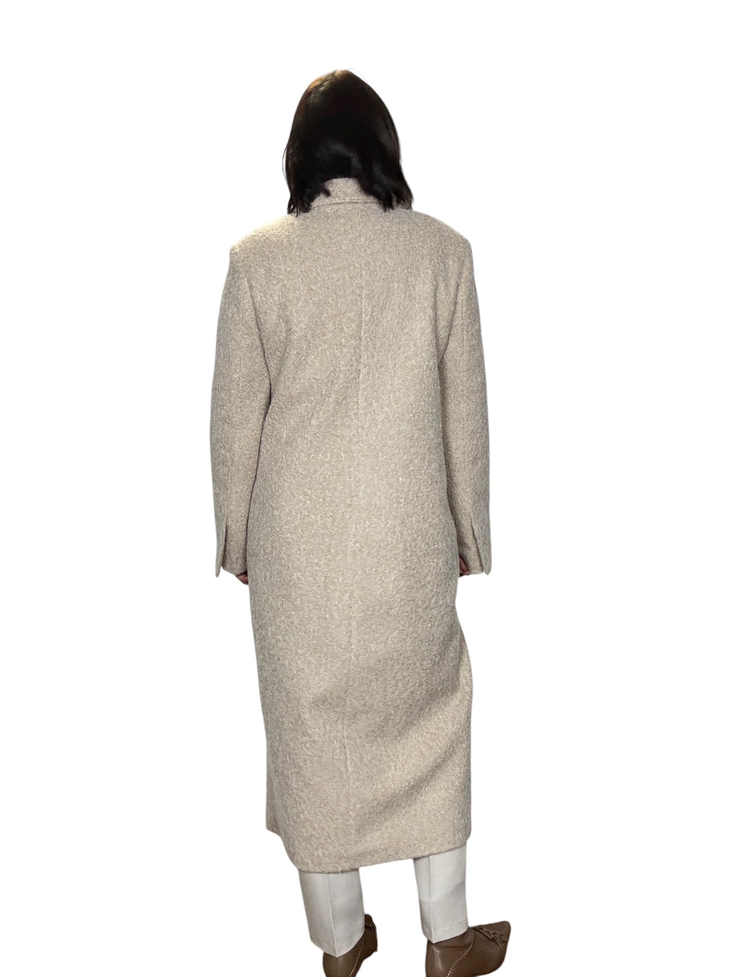 CAPPOTTO A UOVO IN LANA COTTA SUSY MIX