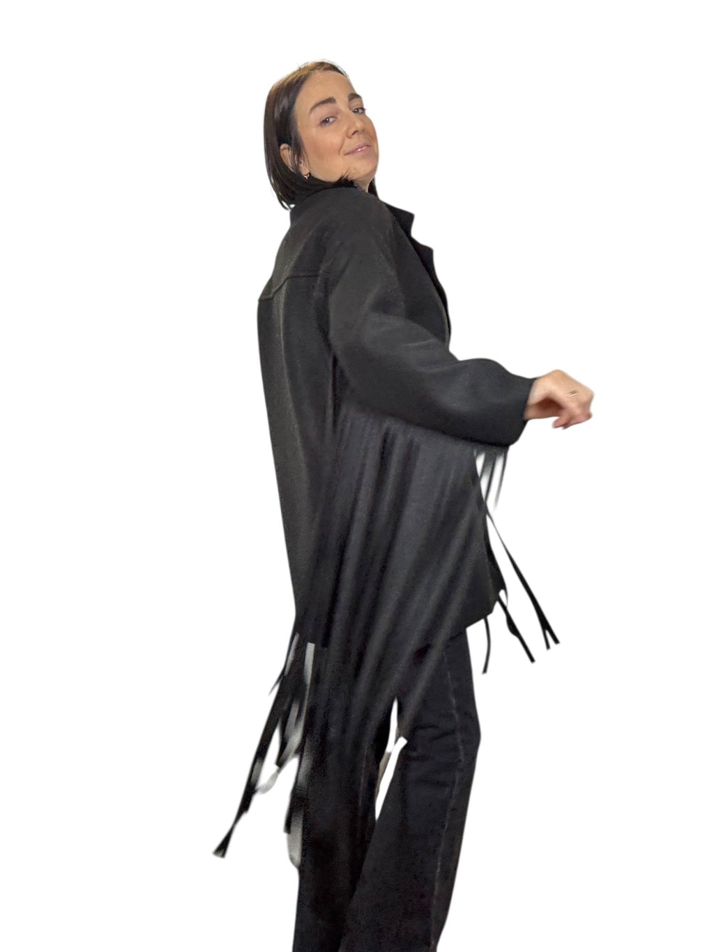 CAPPOTTINO FRANGE SUSY MIX - XE BLU ABBIGLIAMENTO