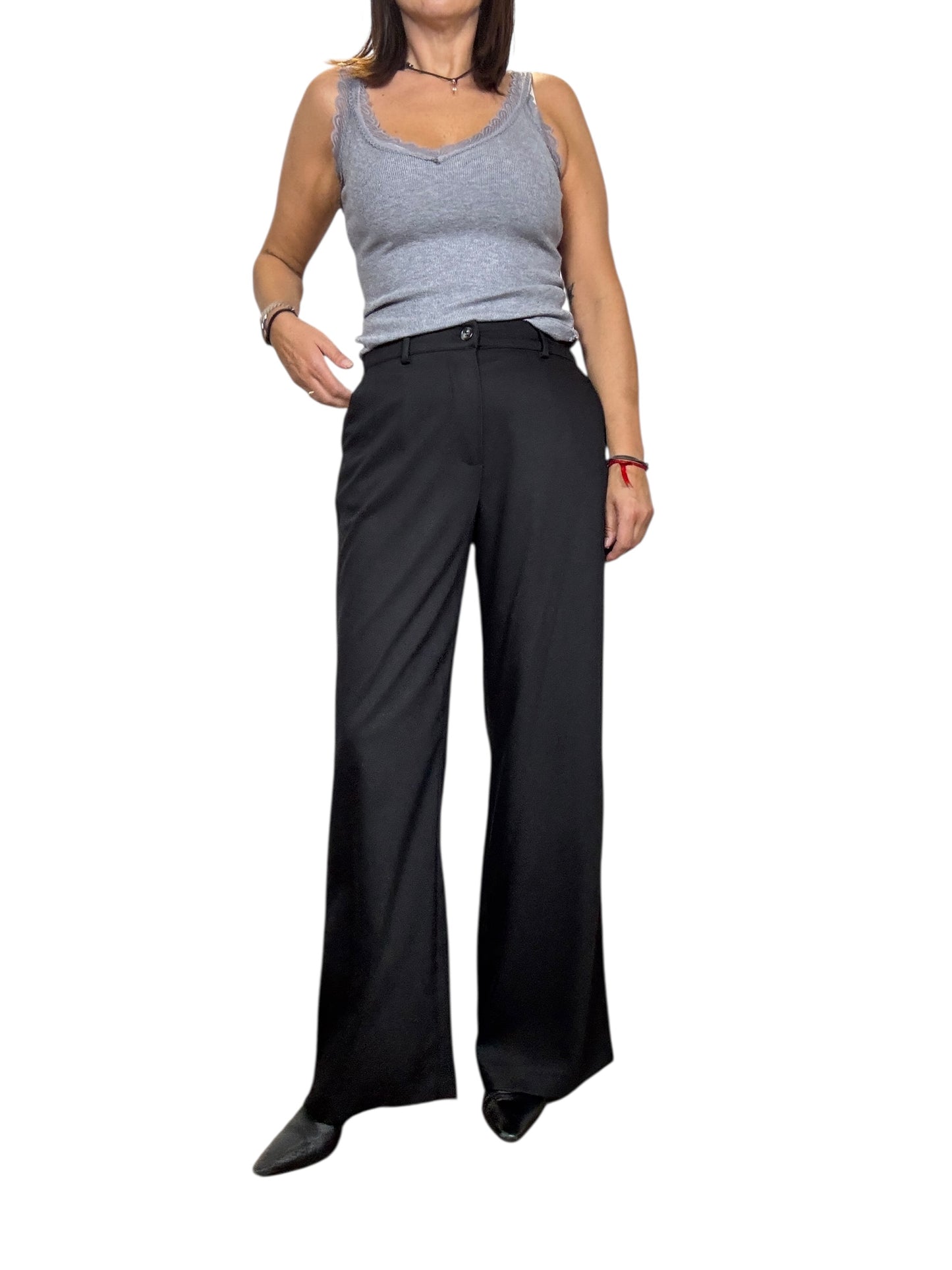 PANTALONE A PALAZZO BASIC SUSY MIX