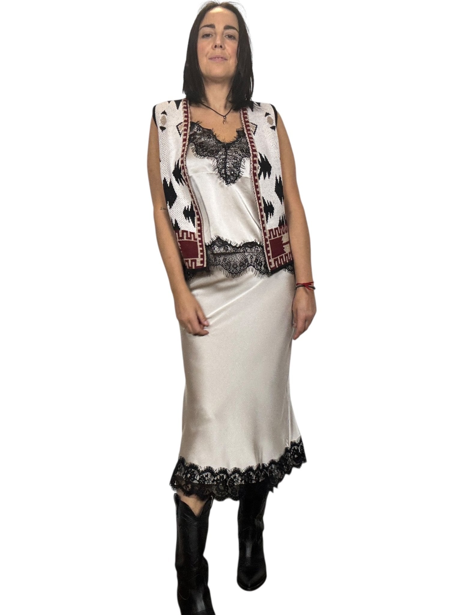 GONNA LONGUETTE LINGERIE SUSY MIX - XE BLU ABBIGLIAMENTO