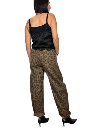 PANTALONE A OVETTO MACULATO SUSY MIX