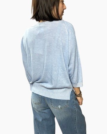 MAGLIA SFUMATA SUSY MIX - XE BLU ABBIGLIAMENTO