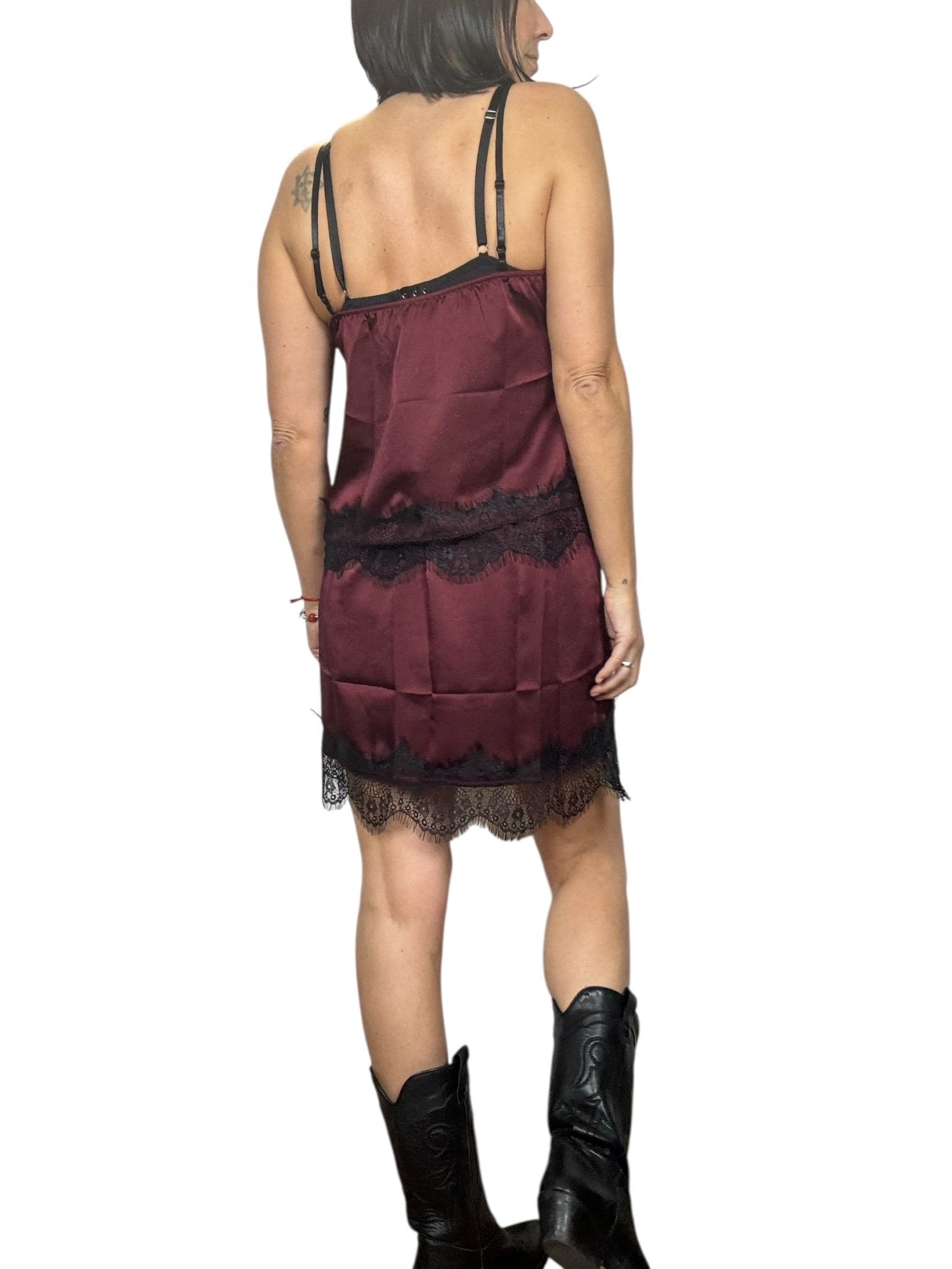 MINIGONNA LINGERIE SUSY MIX - XE BLU ABBIGLIAMENTO