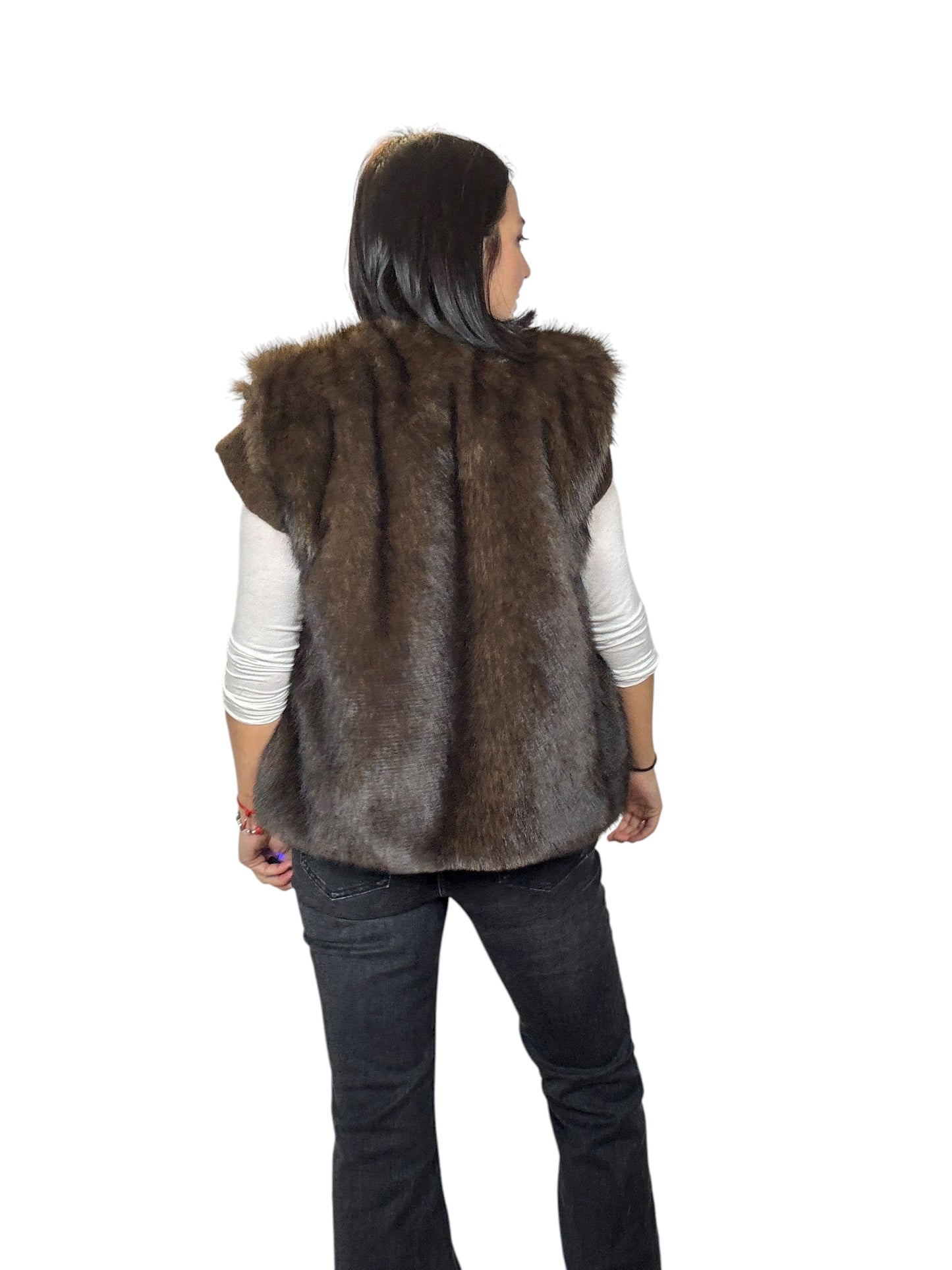 GILET IN ECOPELLICCIA VICOLO