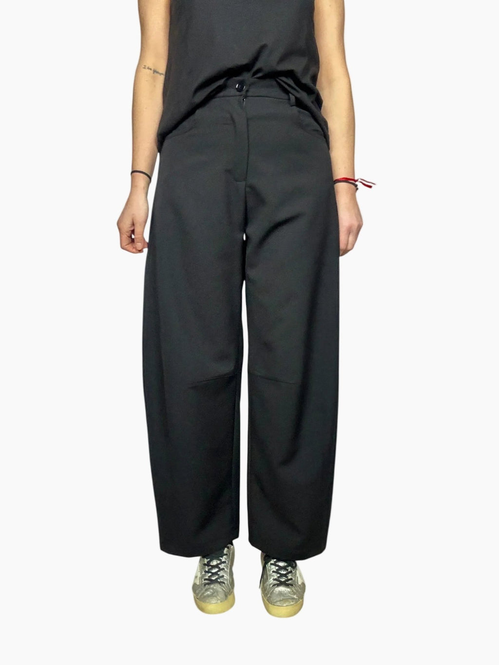 PANTALONE BARREL VICOLO - XE BLU ABBIGLIAMENTO