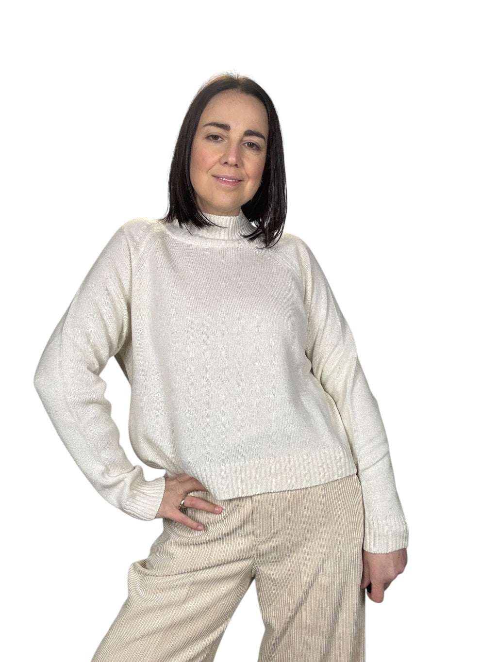 MAGLIA CRATERE MISTO CASHEMERE SUSY MIX - XE BLU ABBIGLIAMENTO