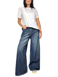 JEANS GIUSY TENSIONE IN (RAY - BLU) - XE BLU ABBIGLIAMENTO