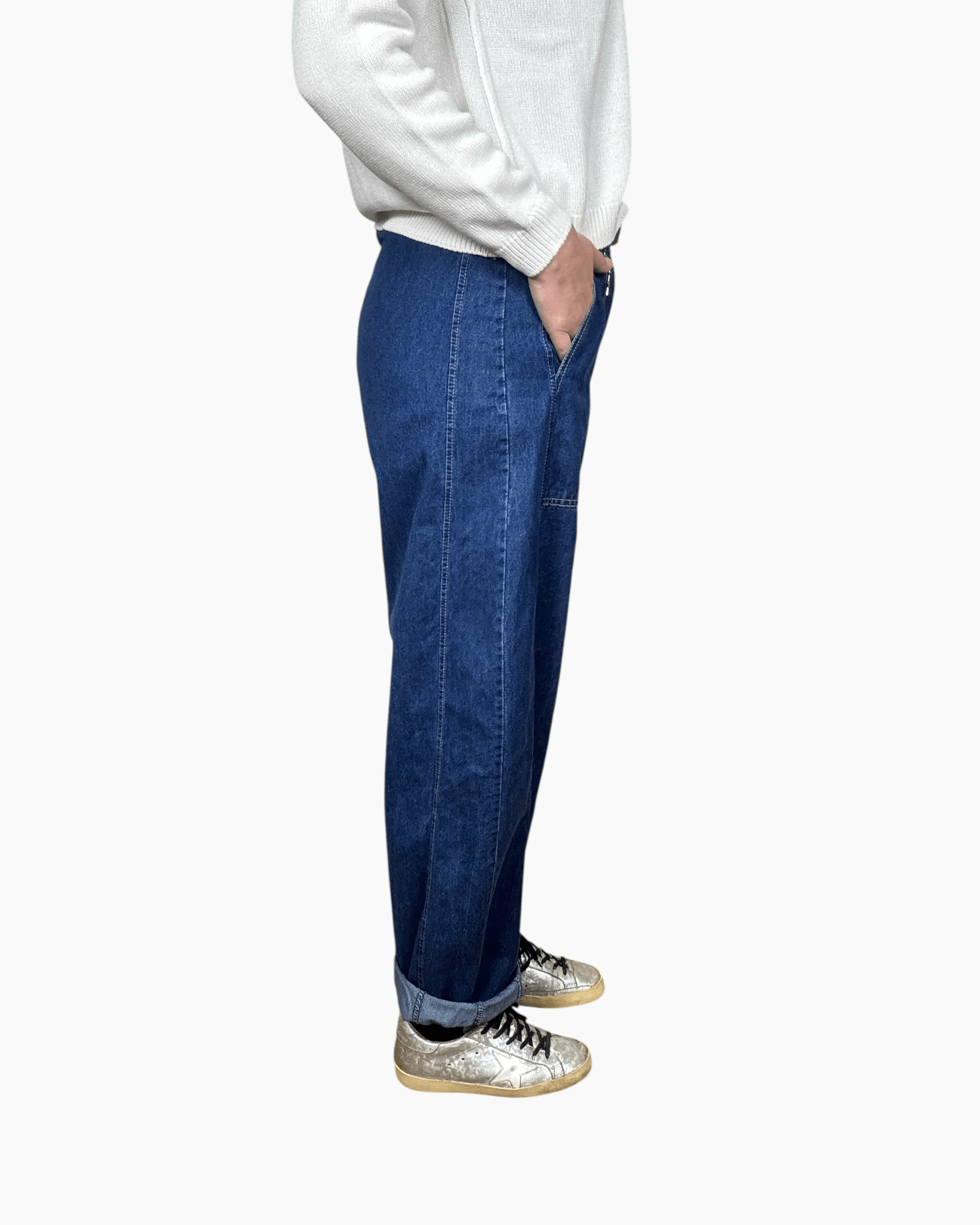 JEANS CARROT SUSY MIX - XE BLU ABBIGLIAMENTO