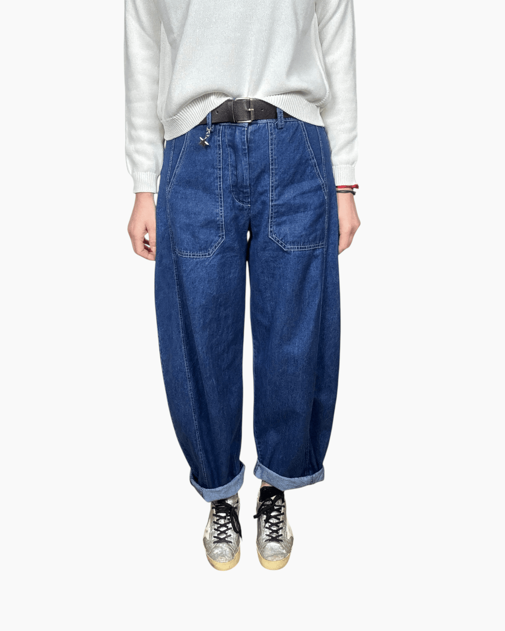 JEANS CARROT SUSY MIX - XE BLU ABBIGLIAMENTO