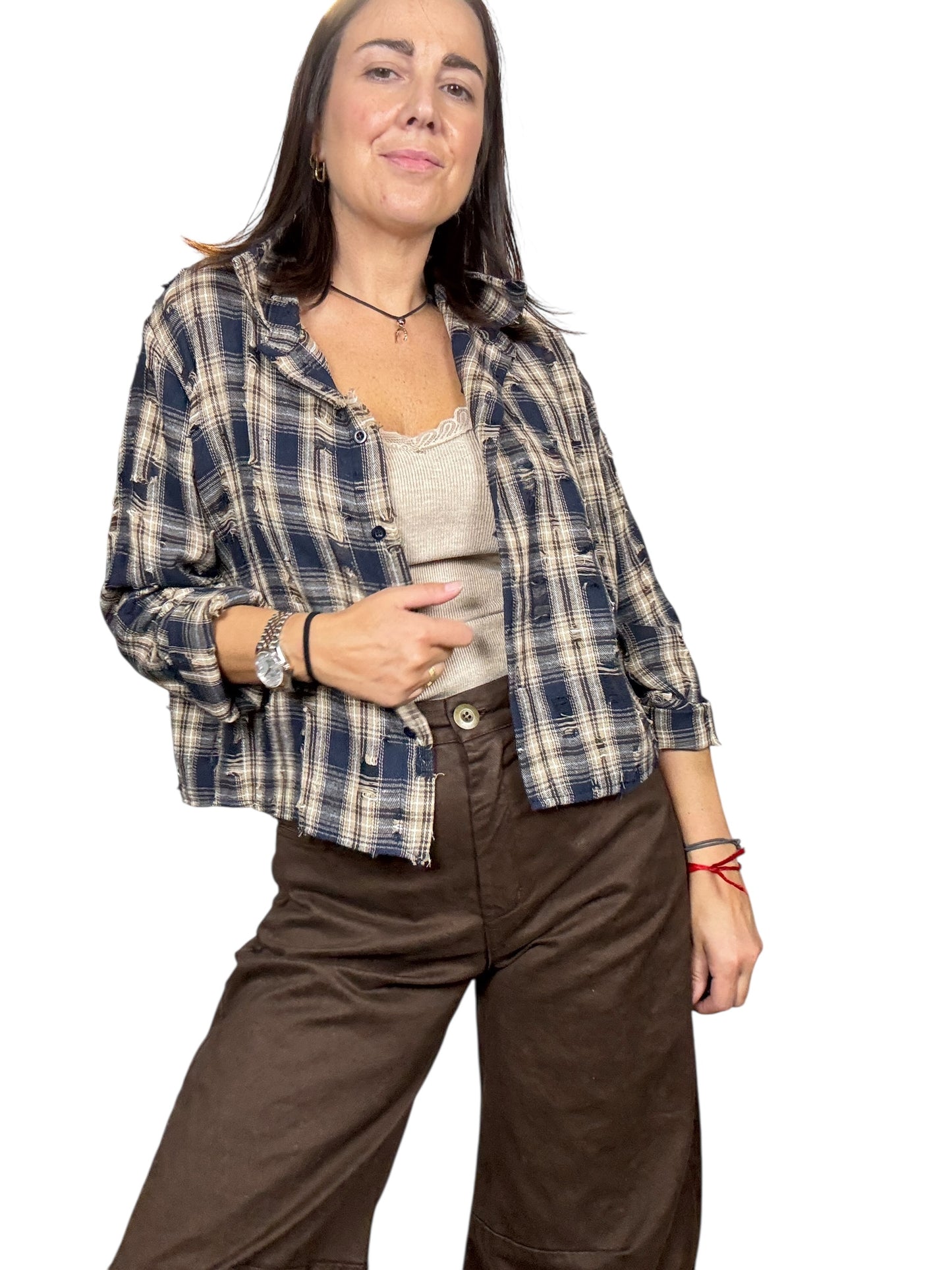 CAMICIA CHECK SUSY MIX