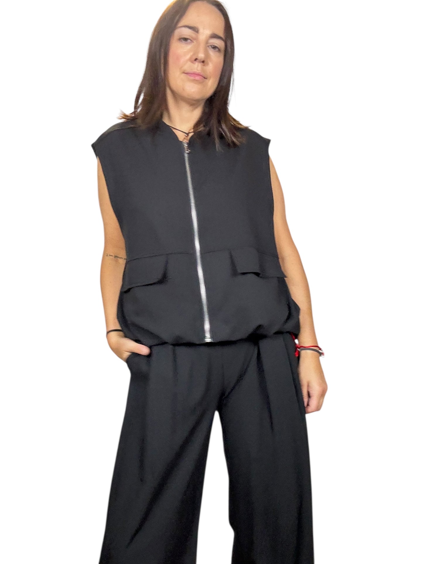 PANTALONE A PALAZZO FLUIDO DIXIE