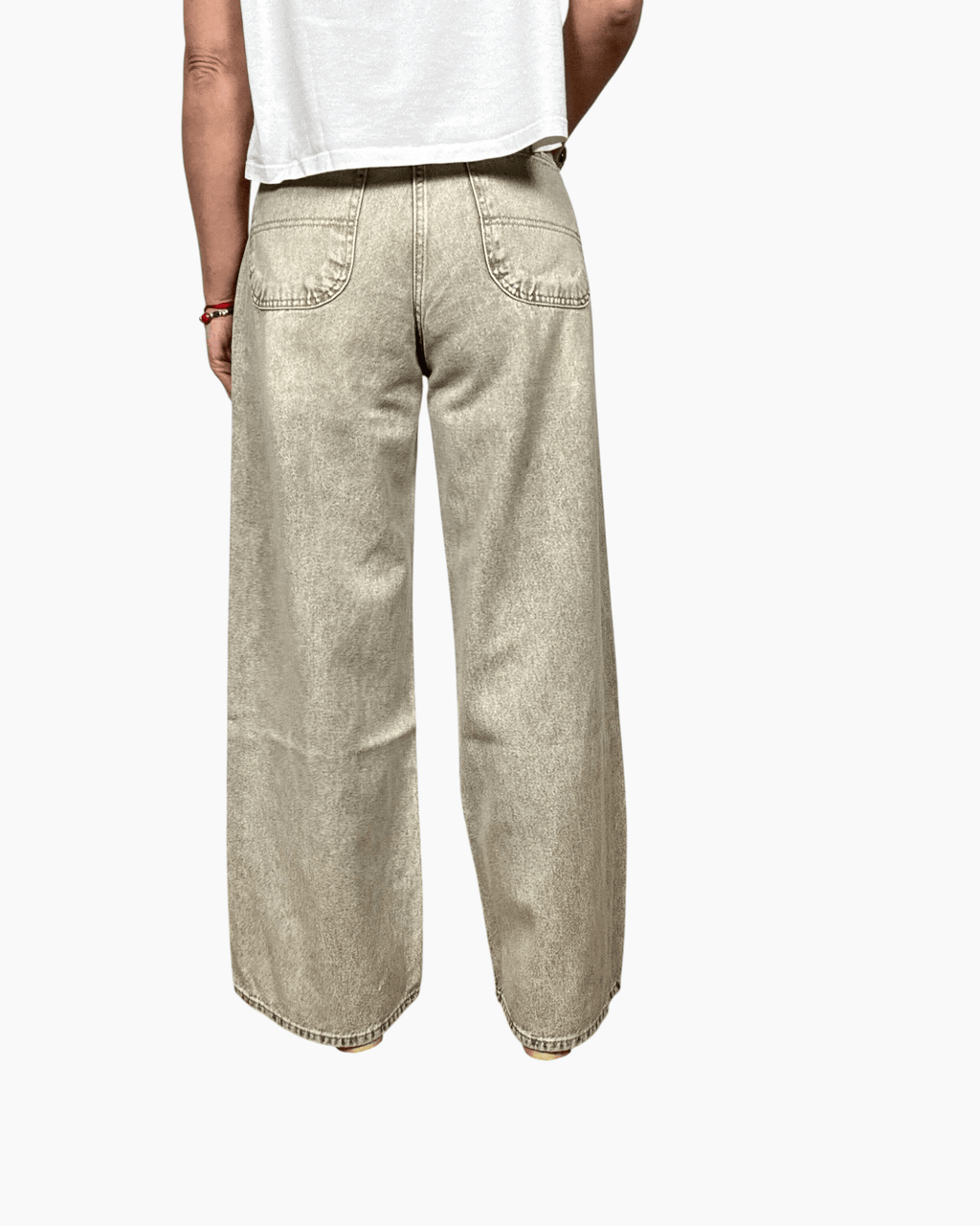 JEANS A PALAZZO SABBIATO SUSY MIX - XE BLU ABBIGLIAMENTO