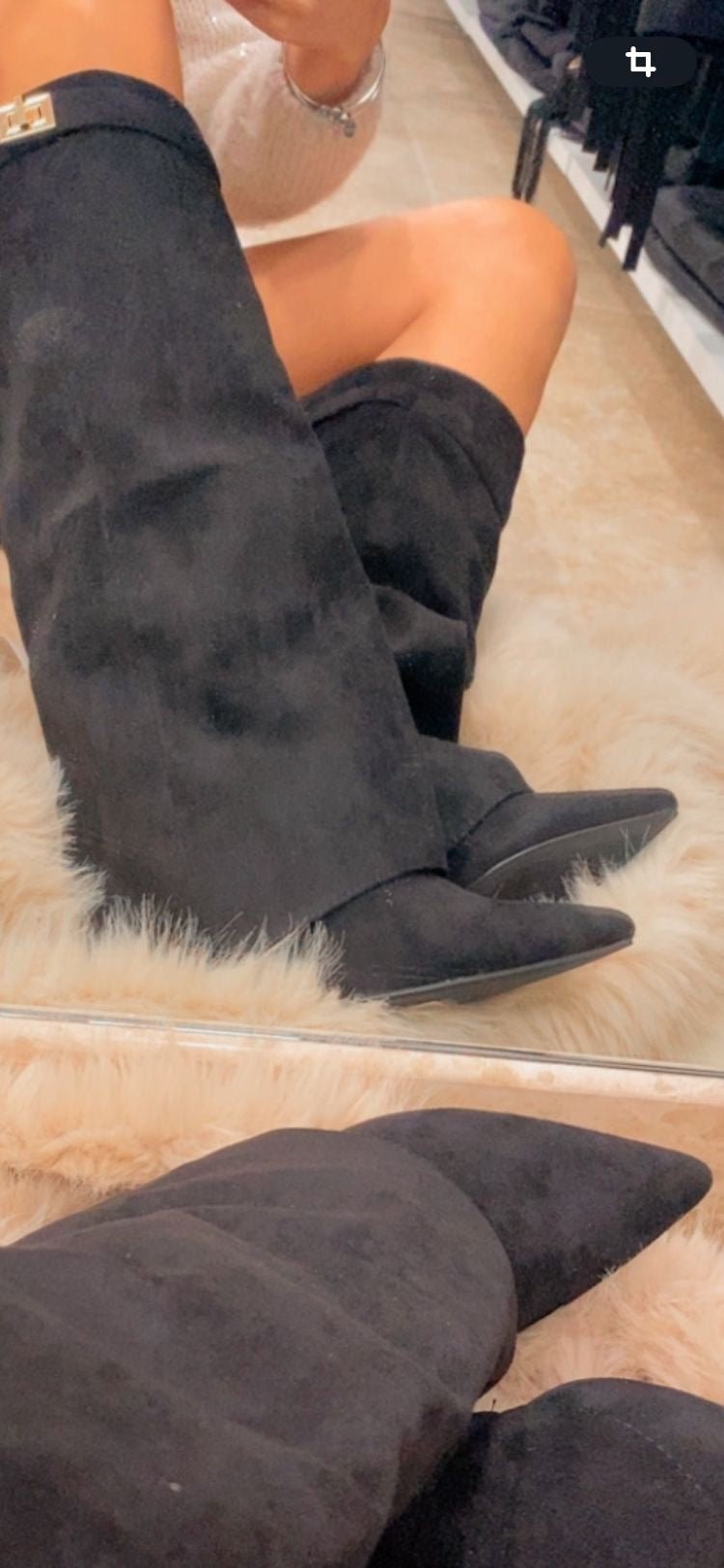 STIVALE LUCCHETTI SUSY MIX - XE BLU ABBIGLIAMENTO