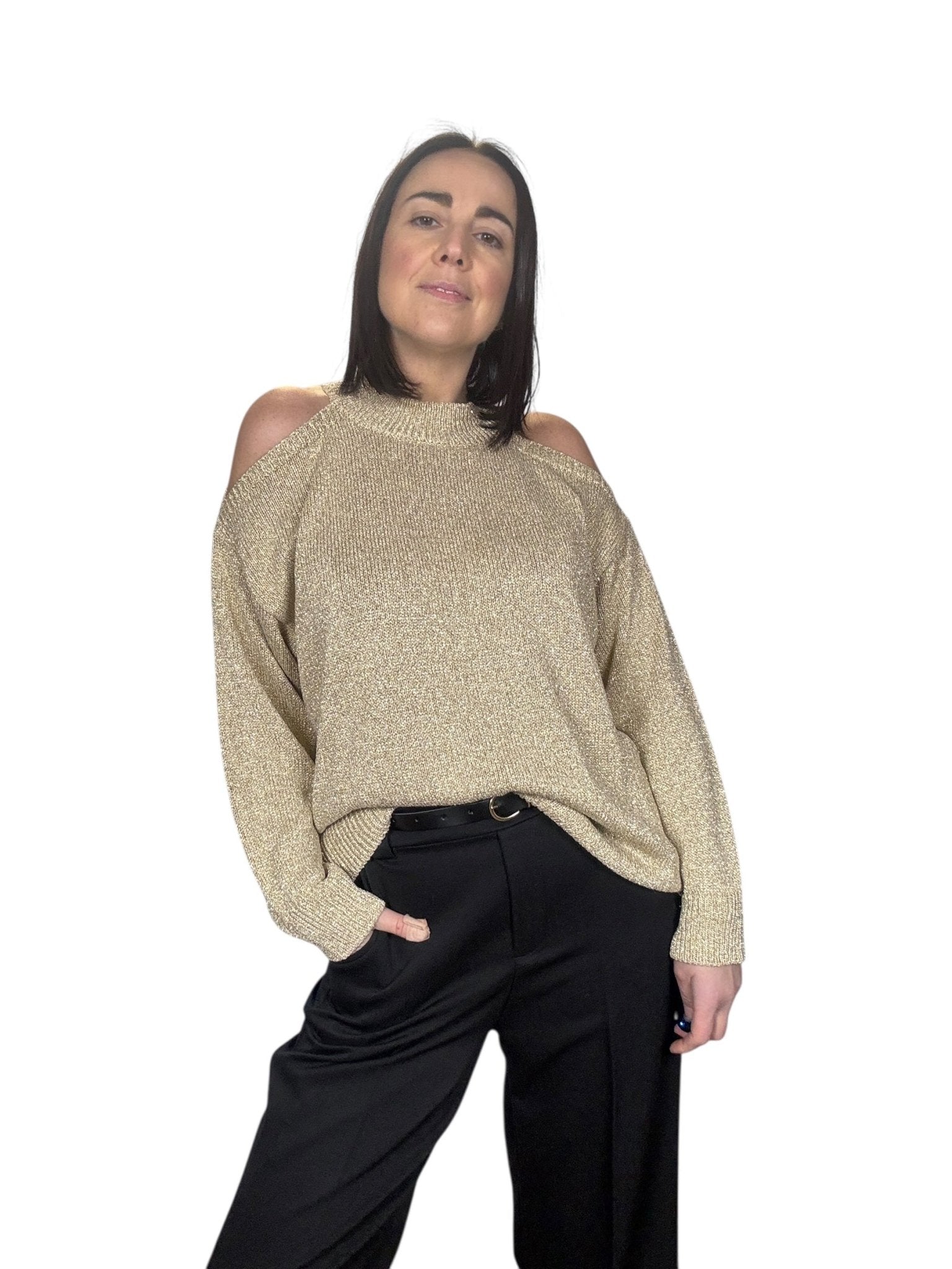 MAGLIA CUT - OUT DIXIE - XE BLU ABBIGLIAMENTO