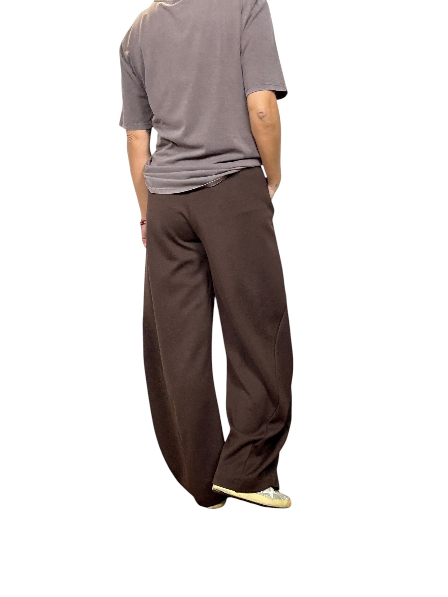 PANTALONE CARROT IN FELPA DIXIE