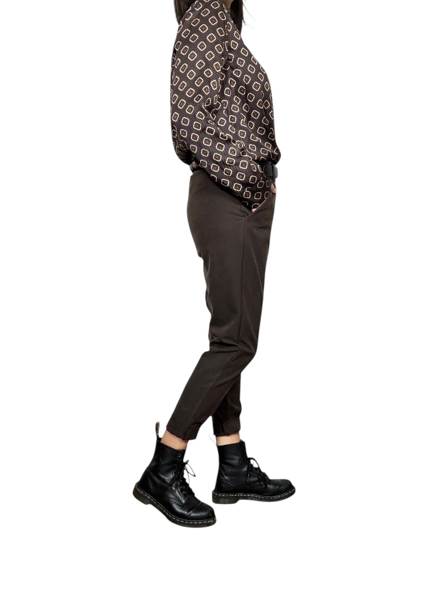 PANTALONE CON ELASTICO IN VITA SUSY MIX - XE BLU ABBIGLIAMENTO