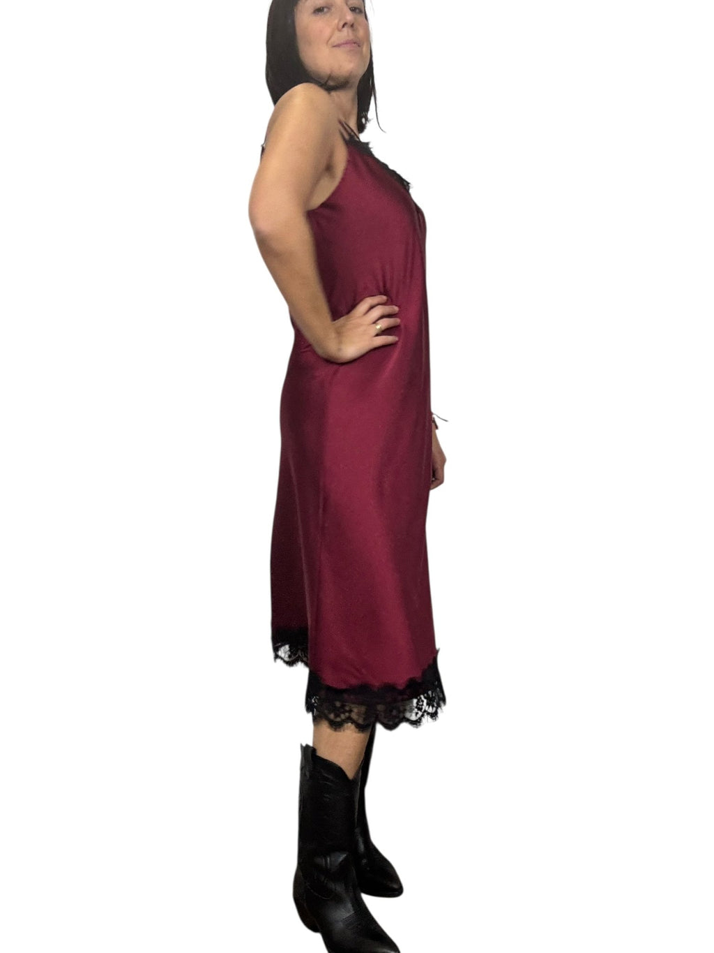 ABITO LINGERIE MIDI SUSY MIX - XE BLU ABBIGLIAMENTO