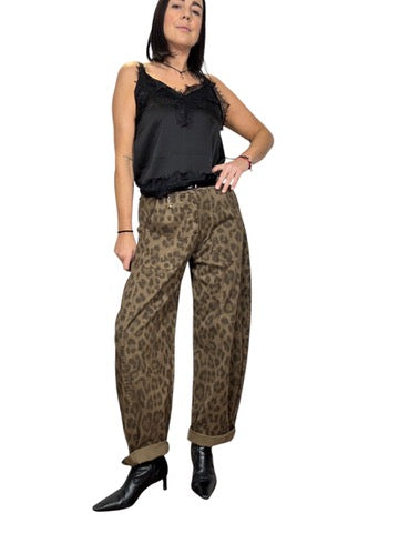 PANTALONE A OVETTO MACULATO SUSY MIX
