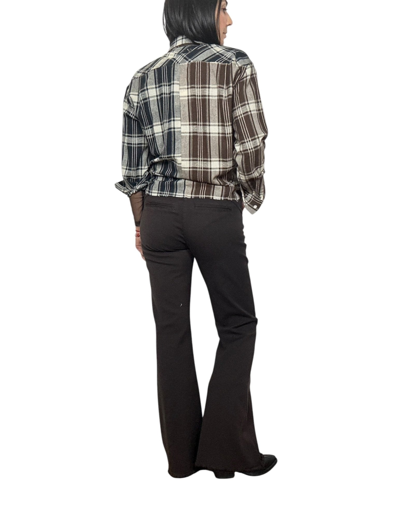 JEANS A ZAMPA COLORATO MOTEL - XE BLU ABBIGLIAMENTO