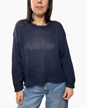 MAGLIA IN COTONE SUSY MIX - XE BLU ABBIGLIAMENTO