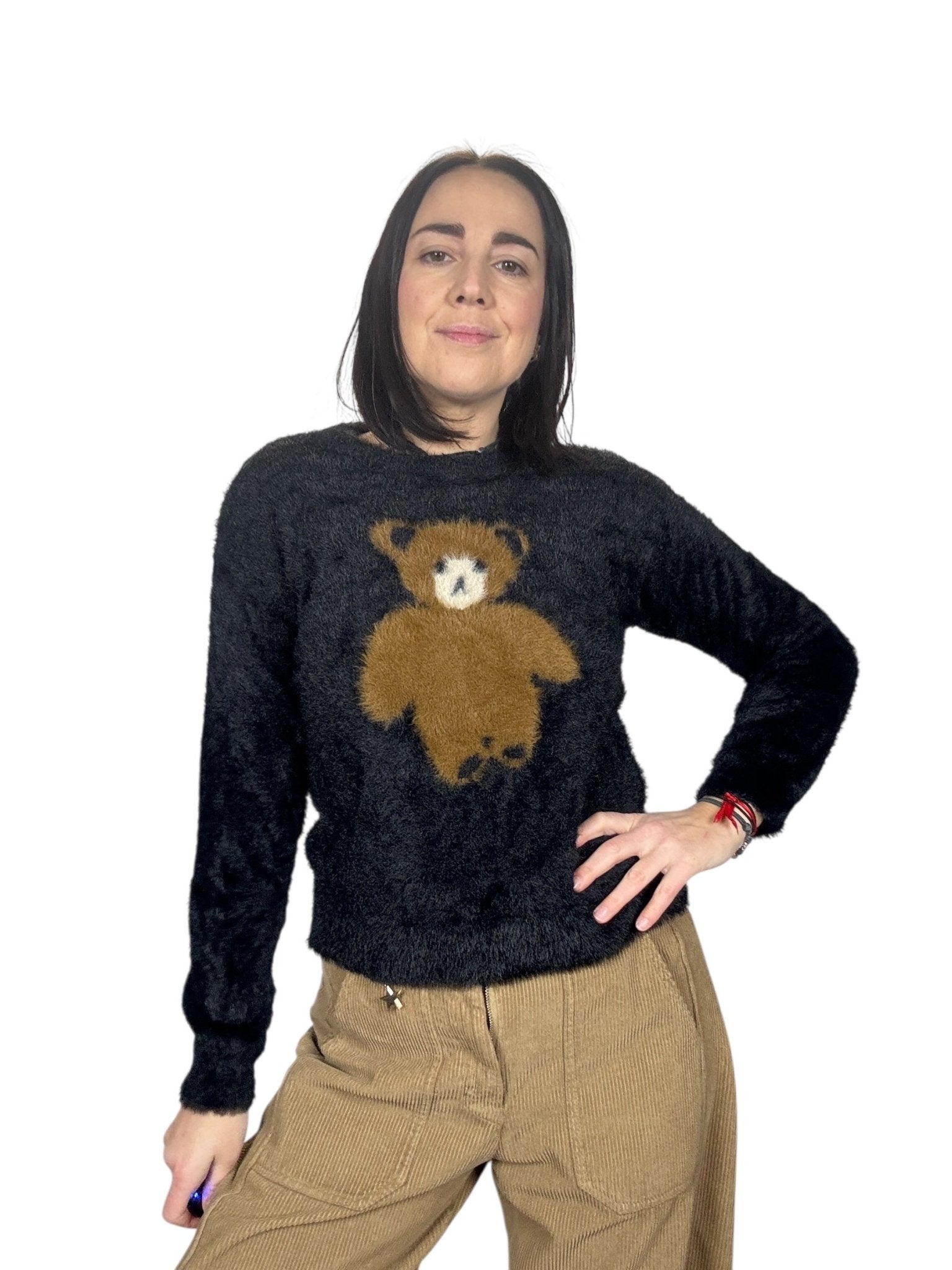 MAGLIA ORSETTO PELOSO SUSY MIX - XE BLU ABBIGLIAMENTO