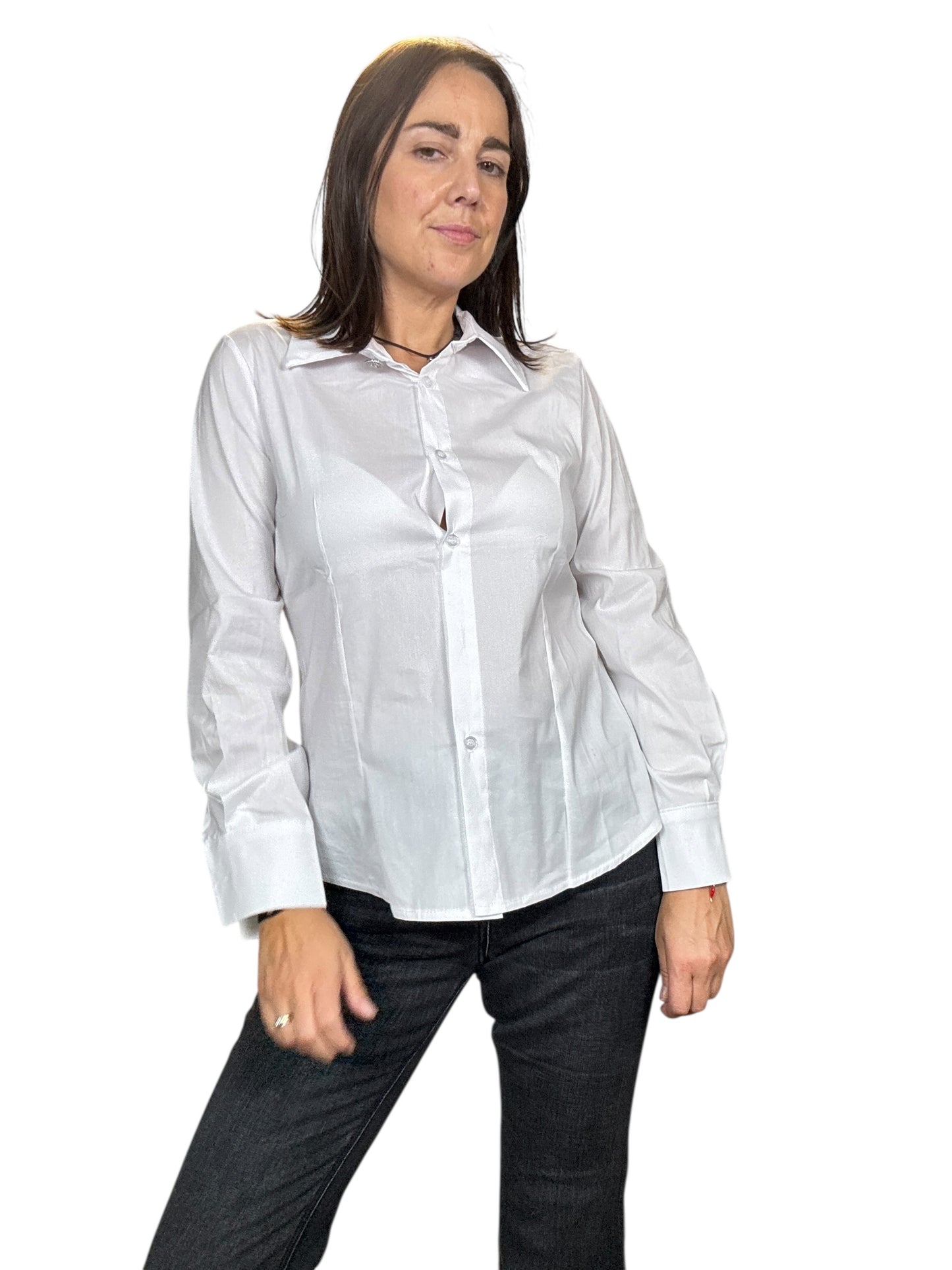 CAMCIA BASIC BOTTONE GIOIELLO SUSY MIX