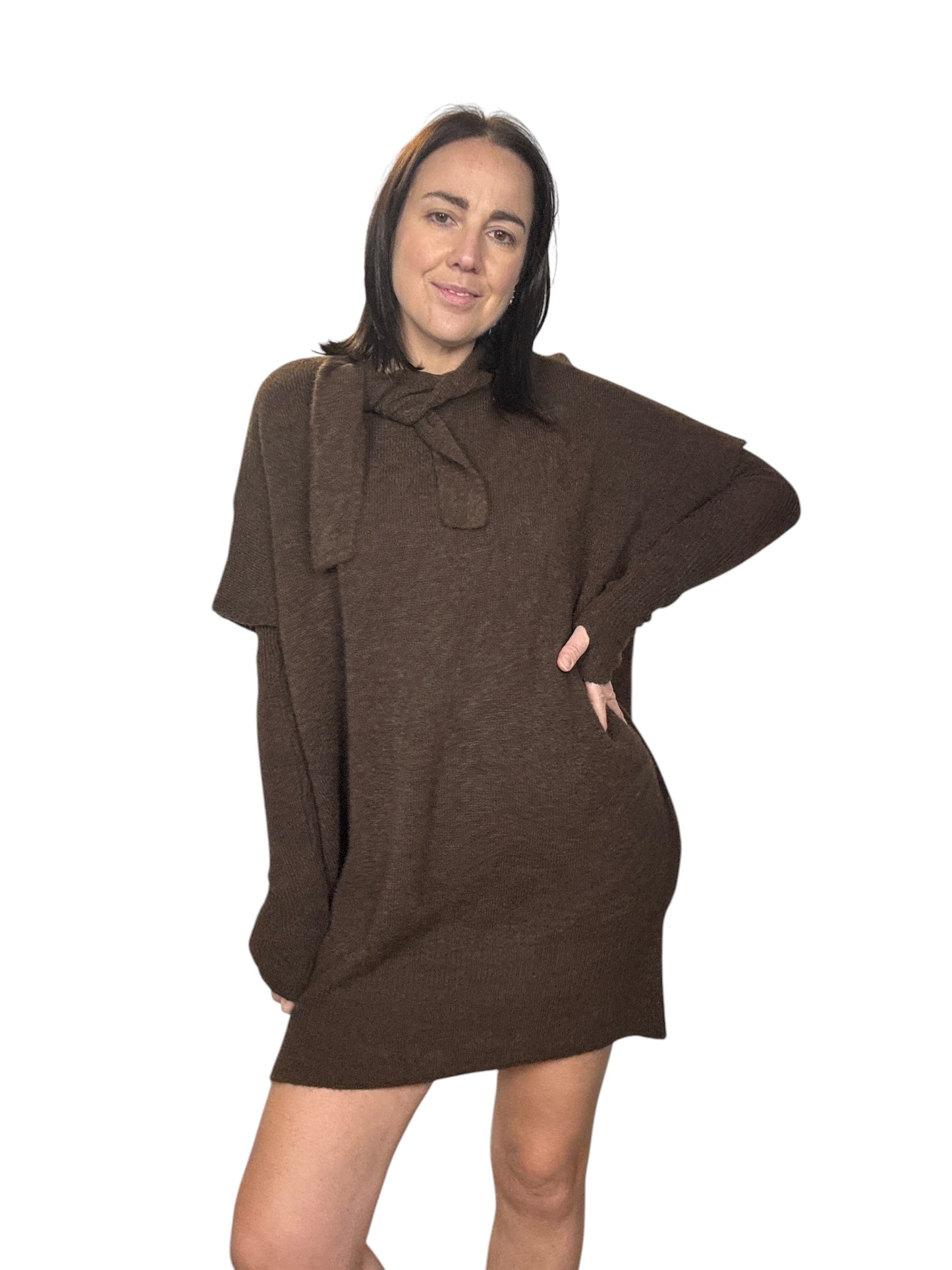 ABITO IN MAGLIA CON MANICOTTI DIXIE