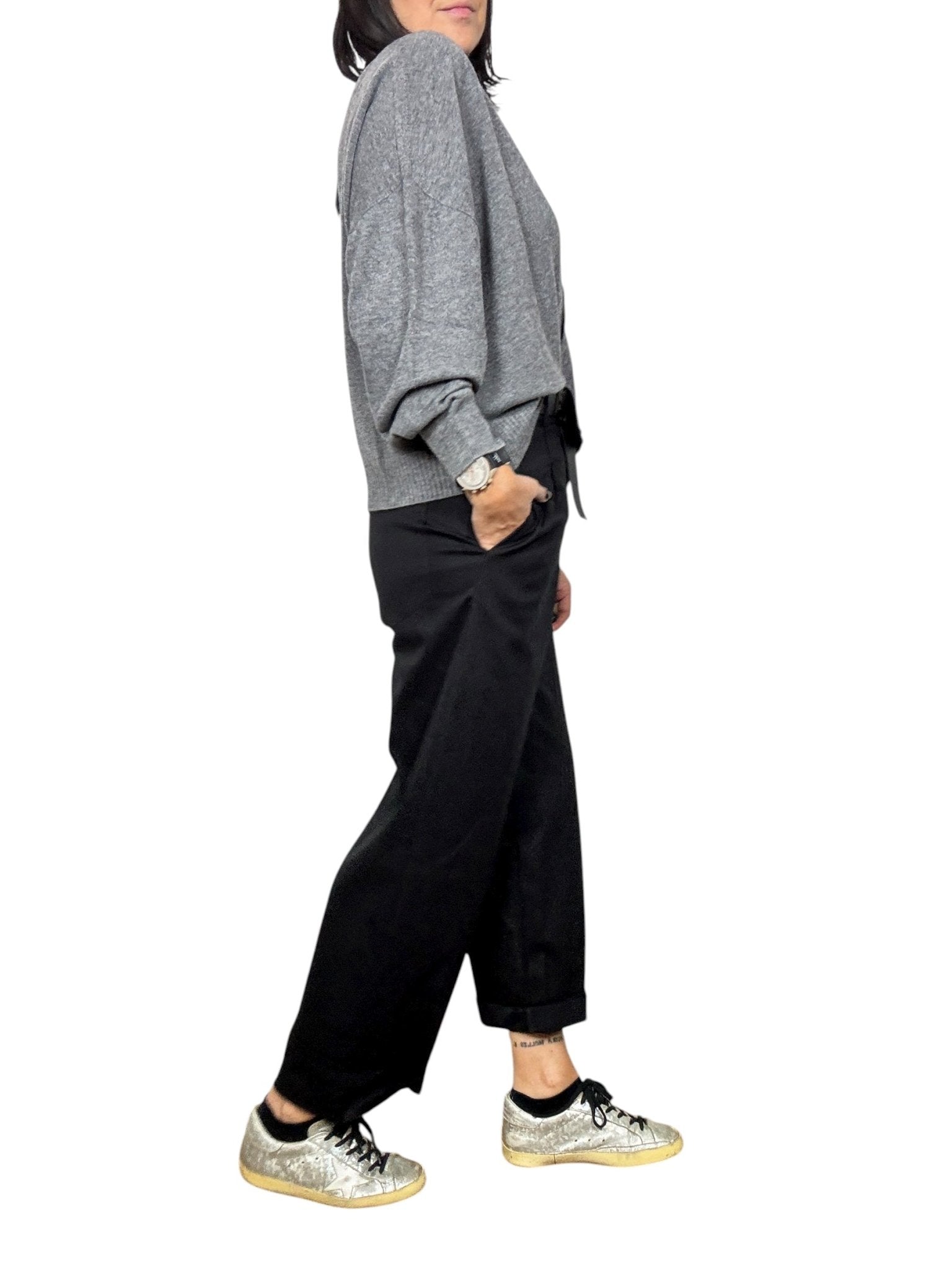 PANTALONE CON CINTURA SUSY MIX - XE BLU ABBIGLIAMENTO