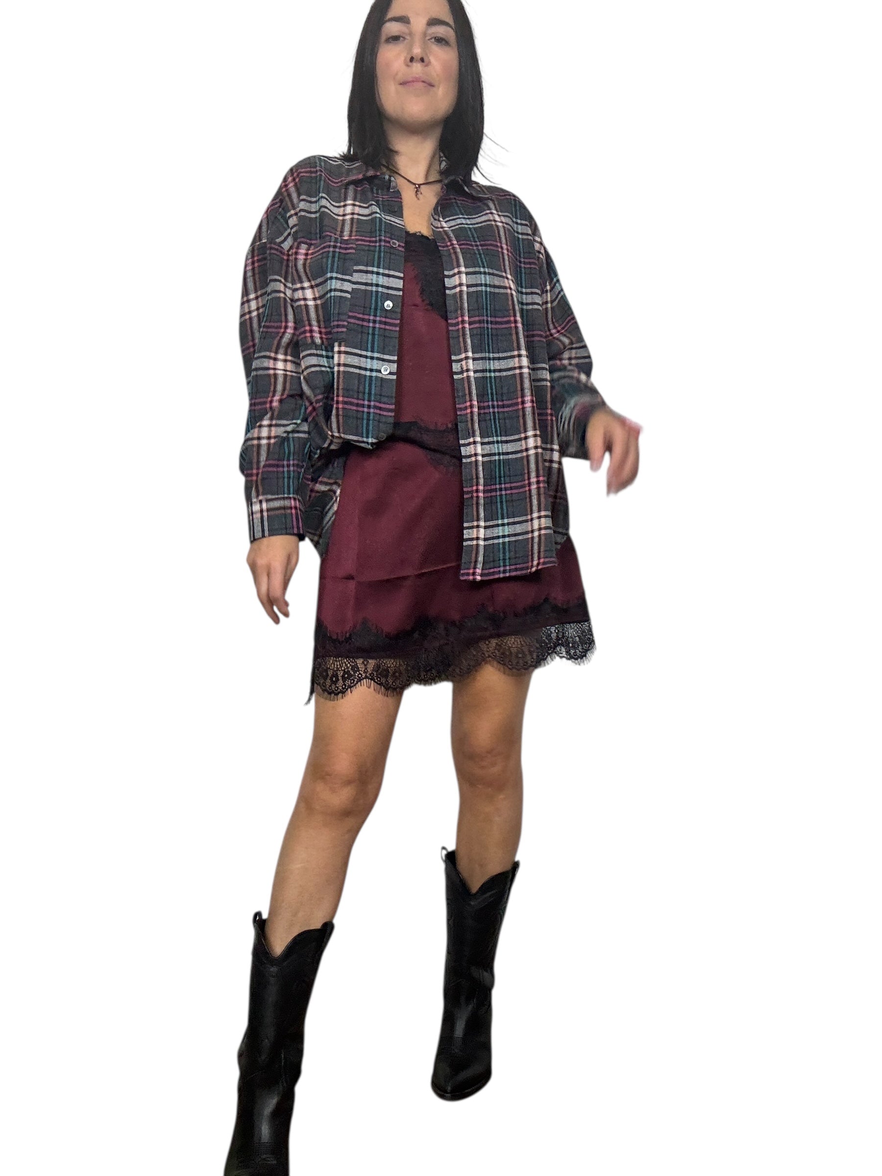 CAMICIA CHECK VICOLO – XE BLU ABBIGLIAMENTO - Main Image