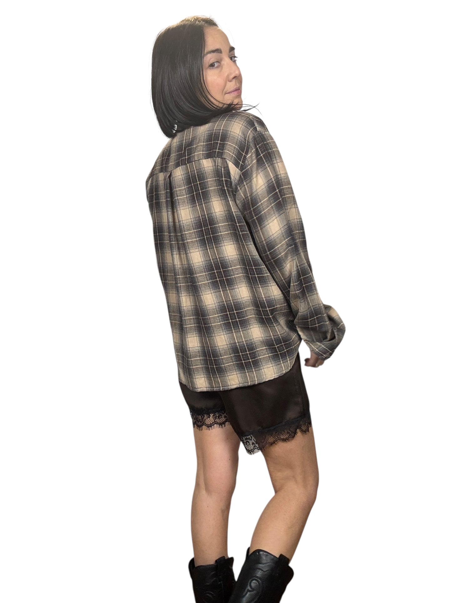 CAMICIA CHECK OVER SUSY MIX