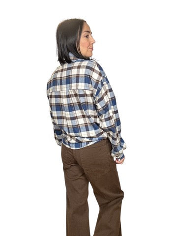 CAMICIA CHECK CON TASCHE FRONTALI MOTEL