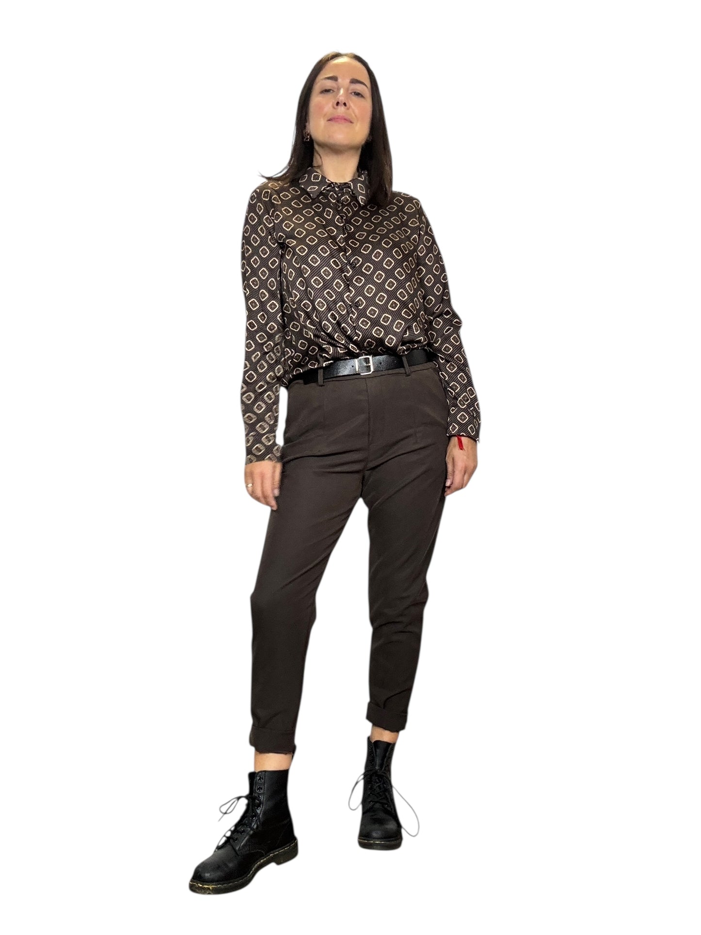 CAMICIA A FANTASIA GEOMETRICA SUSY MIX