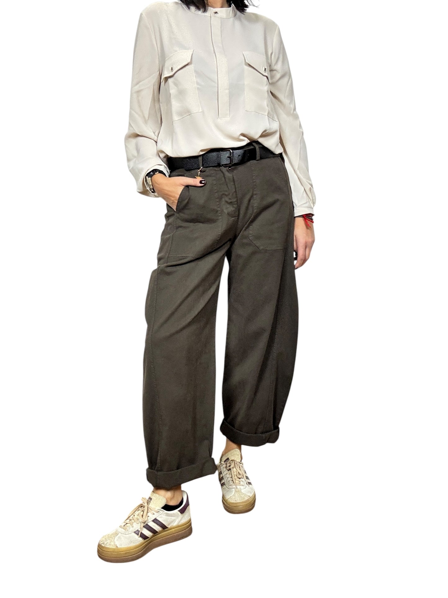 PANTALONE CARROT COLORATO SUSY MIX