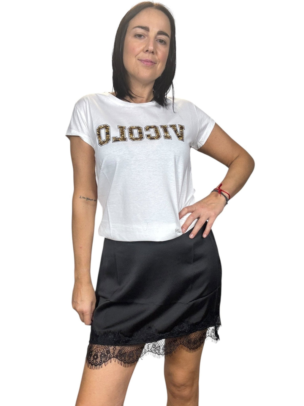 MINIGONNA LINGERIE SUSY MIX - XE BLU ABBIGLIAMENTO