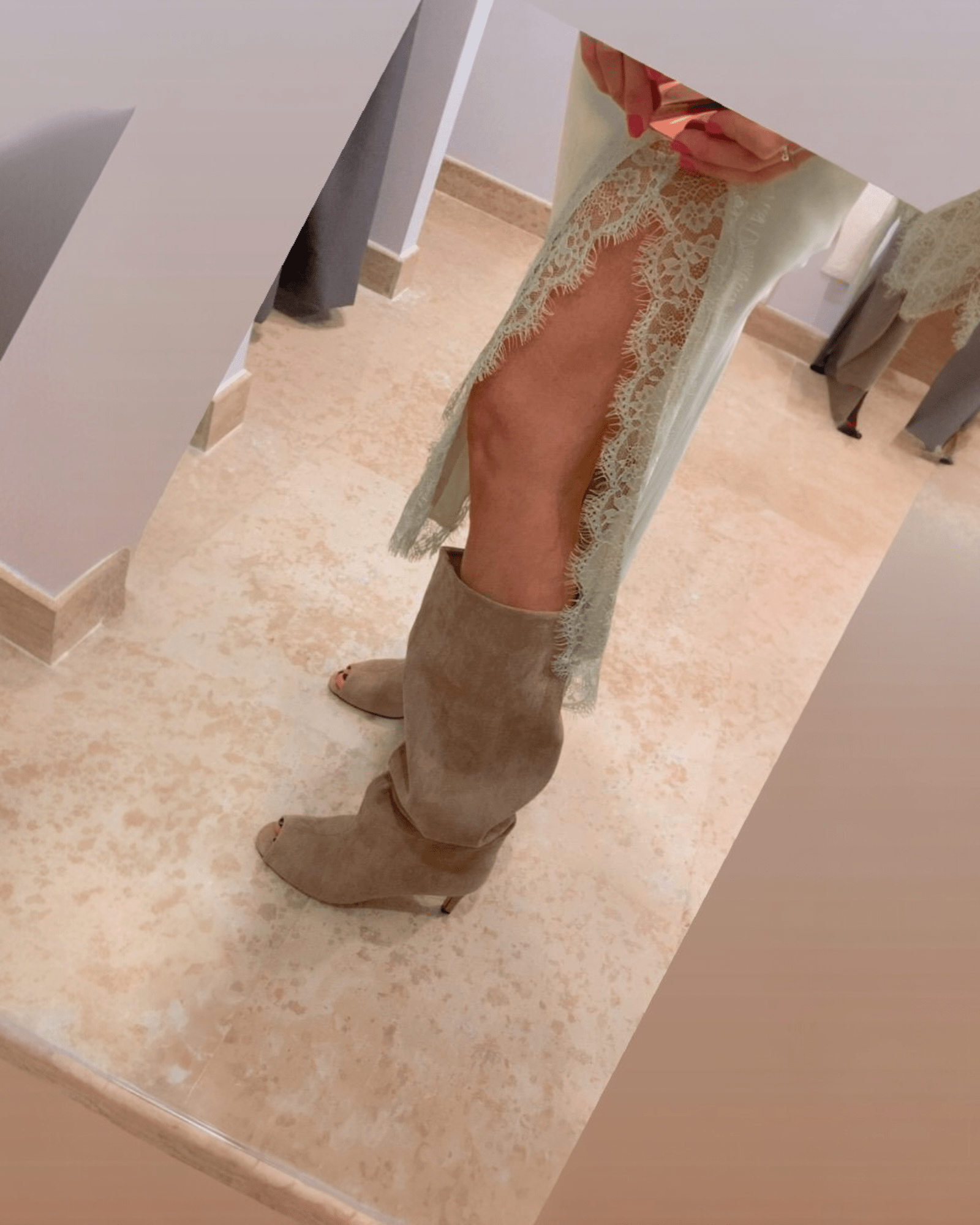 STIVALE SPUNTATO SUSY MIX - XE BLU ABBIGLIAMENTO