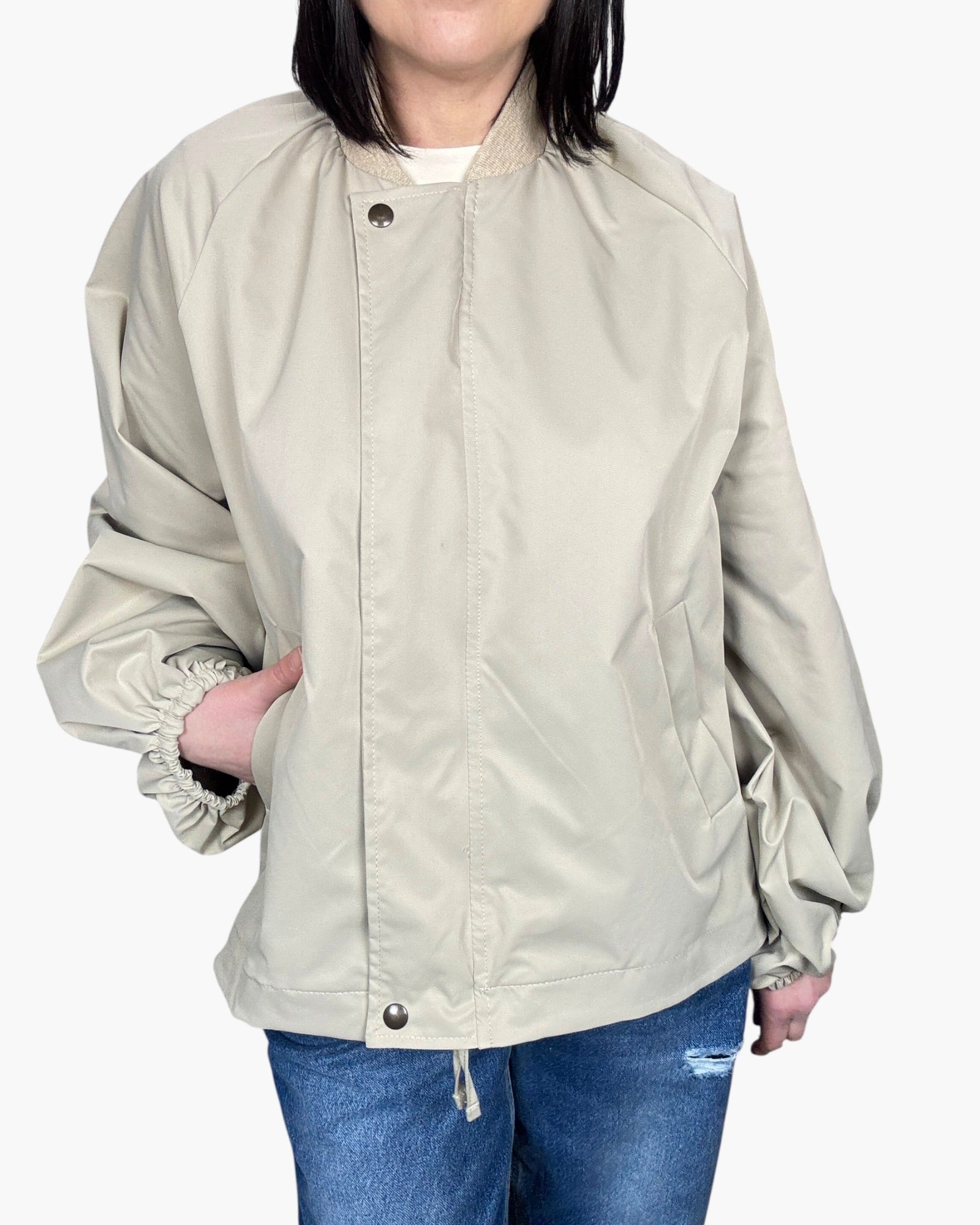 GIUBBINO IN TELA VELA TENSIONE IN - XE BLU ABBIGLIAMENTO