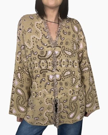 CARDIGAN A FANTASIA DIXIE - XE BLU ABBIGLIAMENTO