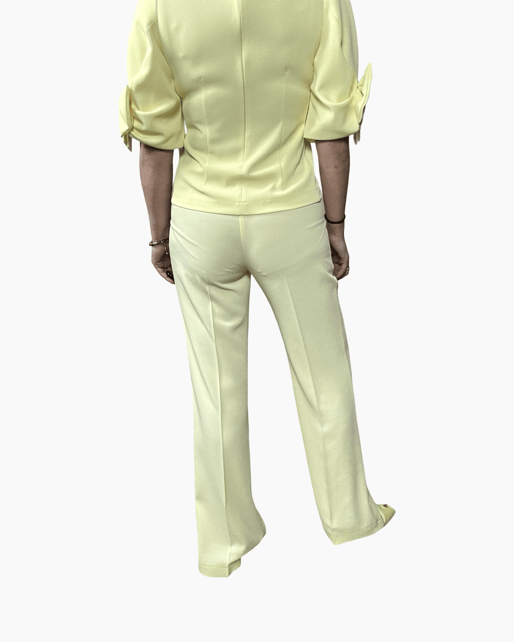 PANTALONE GIALLO VICOLO - XE BLU ABBIGLIAMENTO