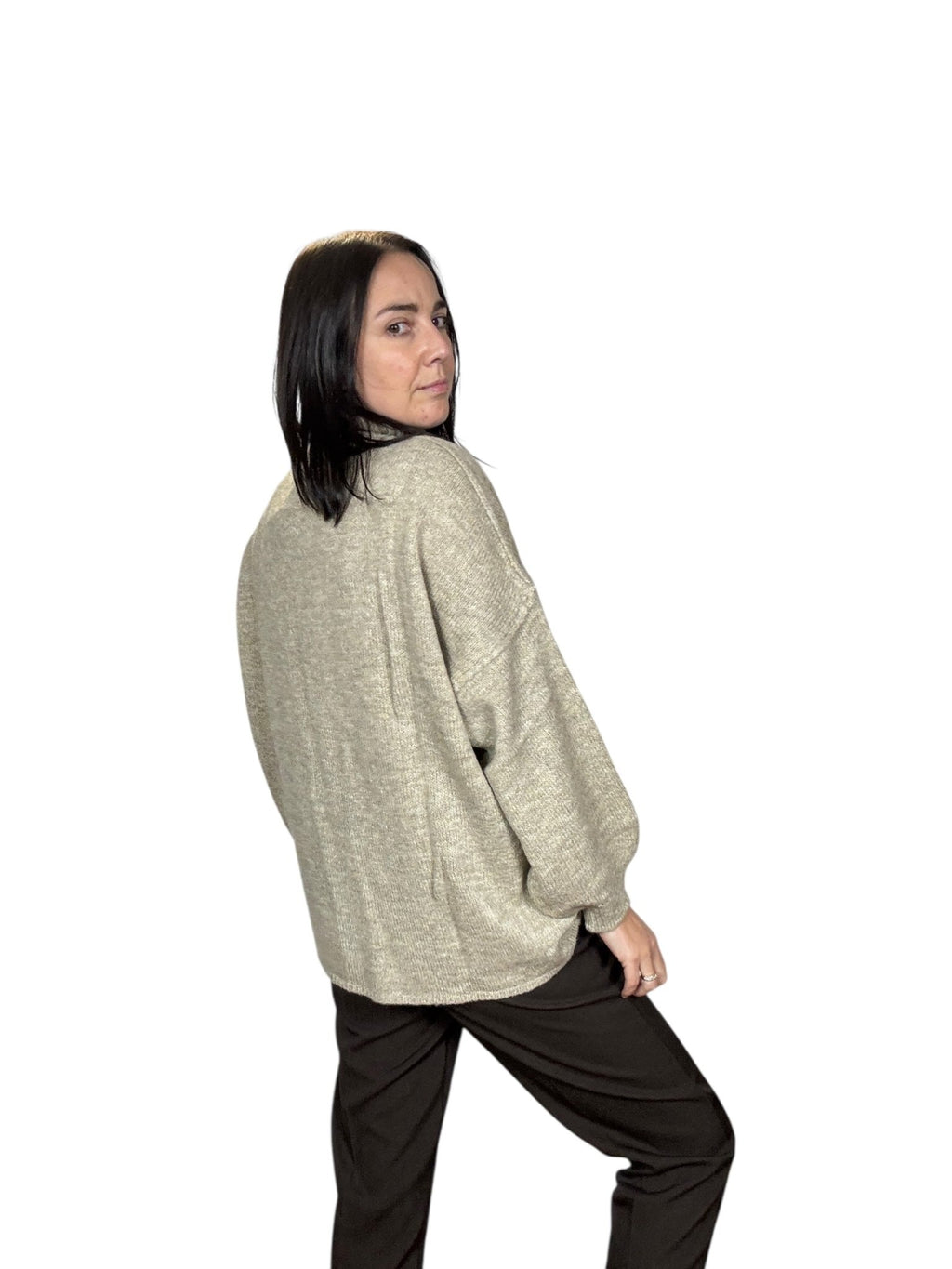 MAGLIA MAXI OVER HAVEONE - XE BLU ABBIGLIAMENTO