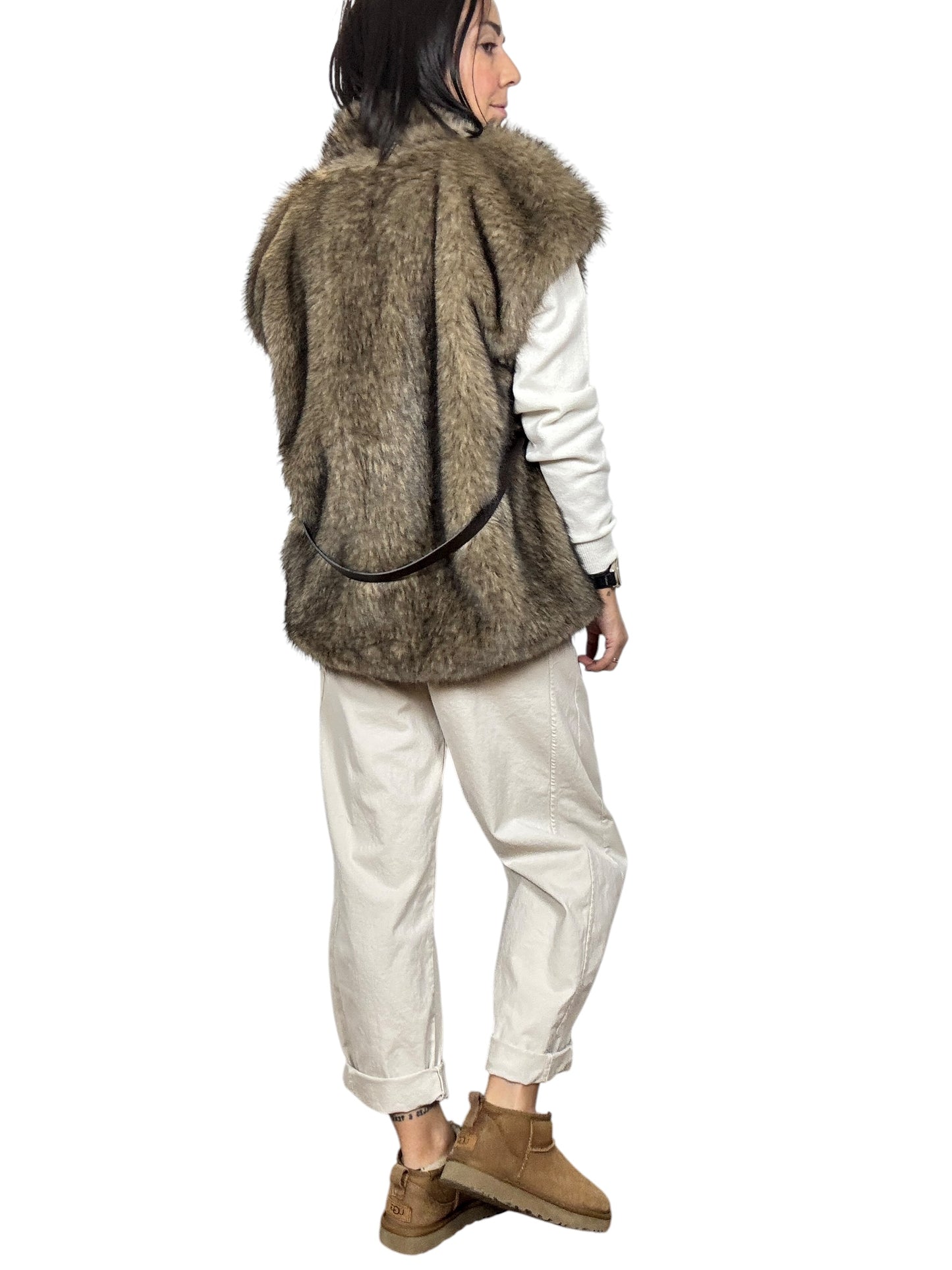 GILET IN ECOPELLICCIA SUSY MIX