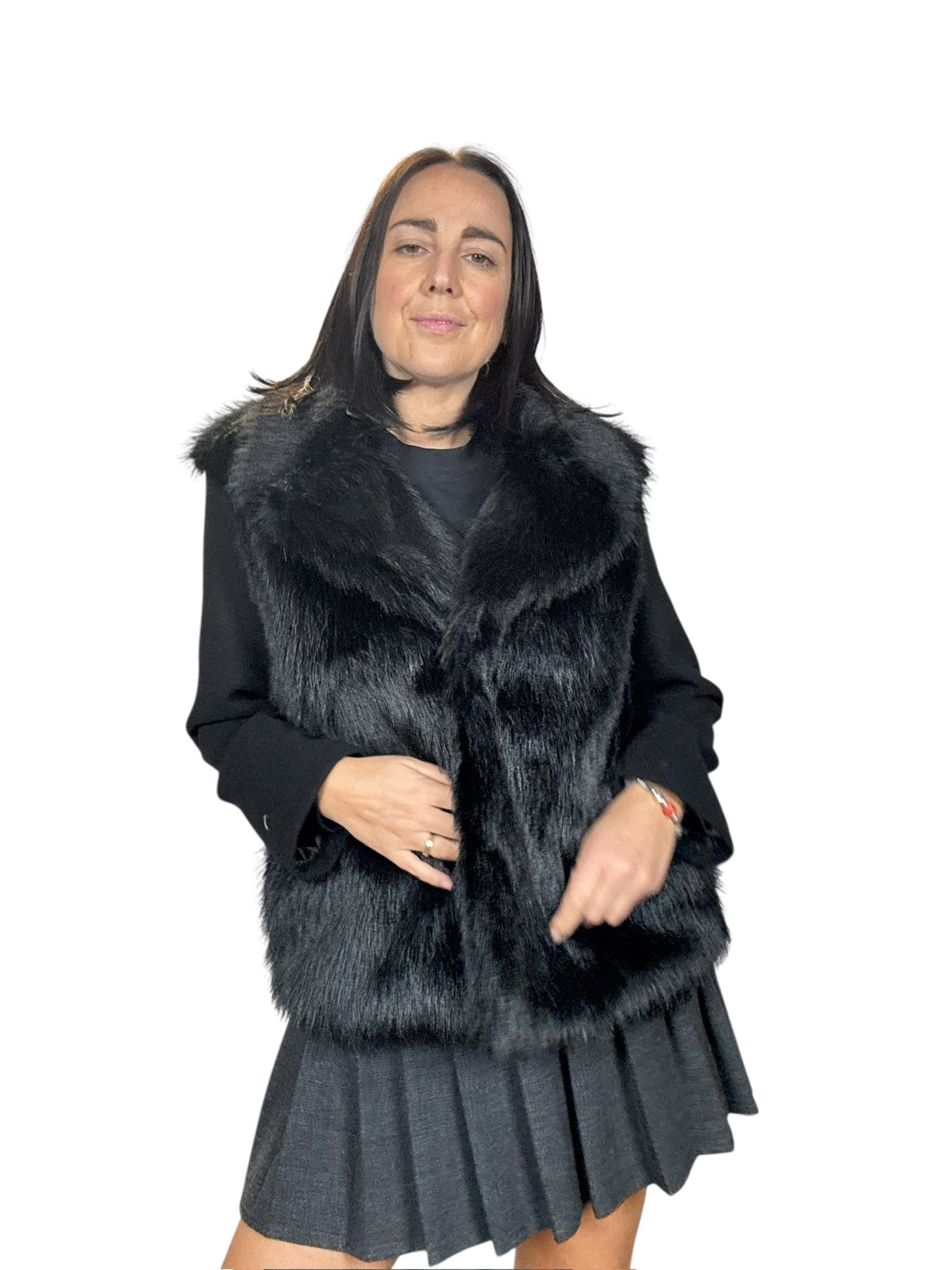 GIACCA + PELLICCIA TENSIONE IN