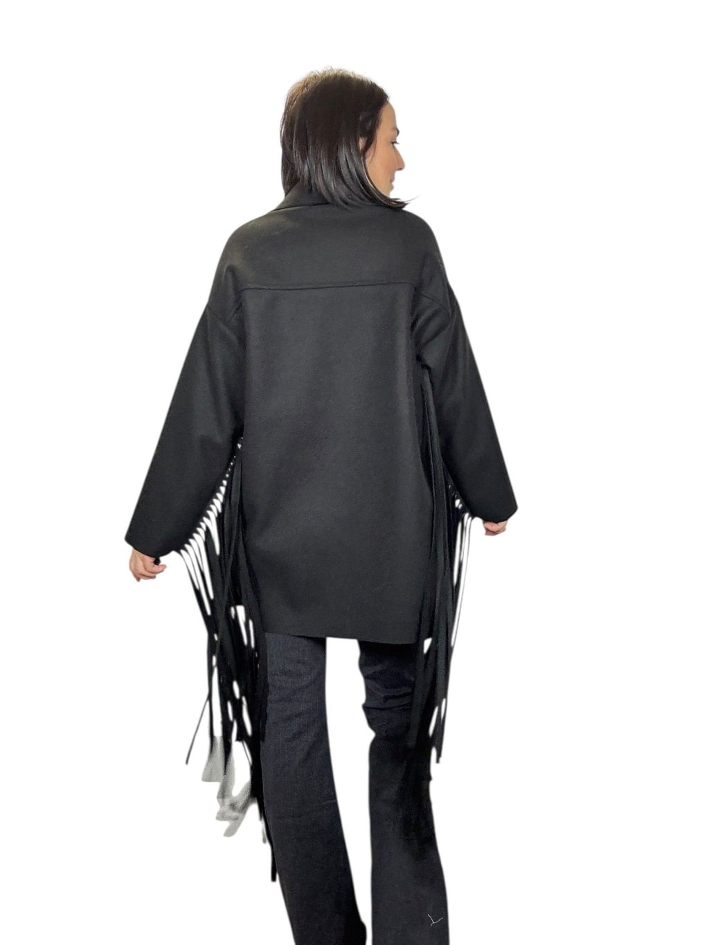 CAPPOTTINO FRANGE SUSY MIX - XE BLU ABBIGLIAMENTO