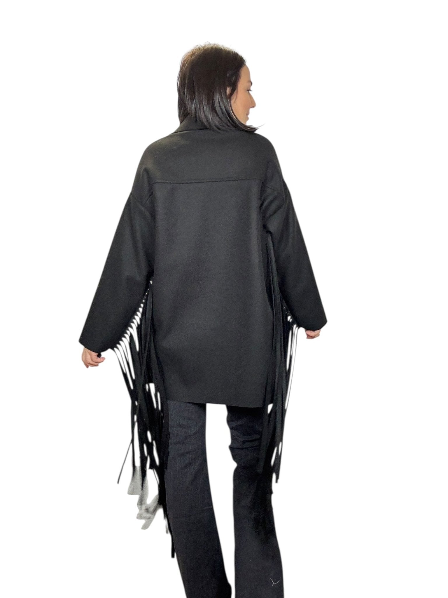 CAPPOTTINO FRANGE SUSY MIX - XE BLU ABBIGLIAMENTO