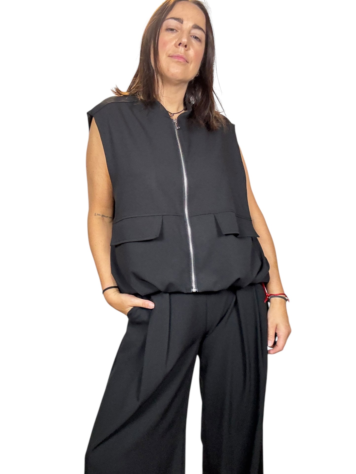 PANTALONE A PALAZZO FLUIDO DIXIE