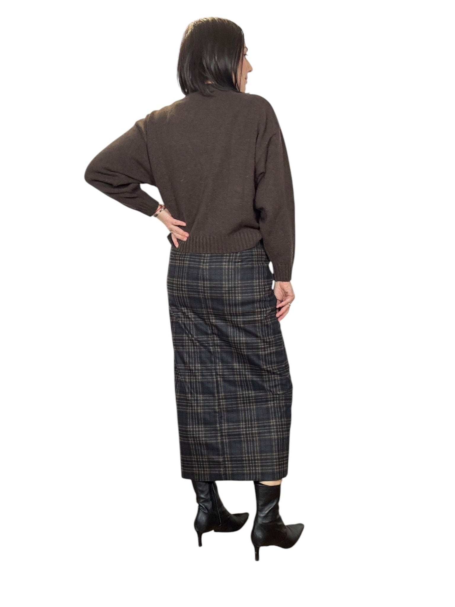 GONNA A TUBINO CHECK HAVEONE - XE BLU ABBIGLIAMENTO