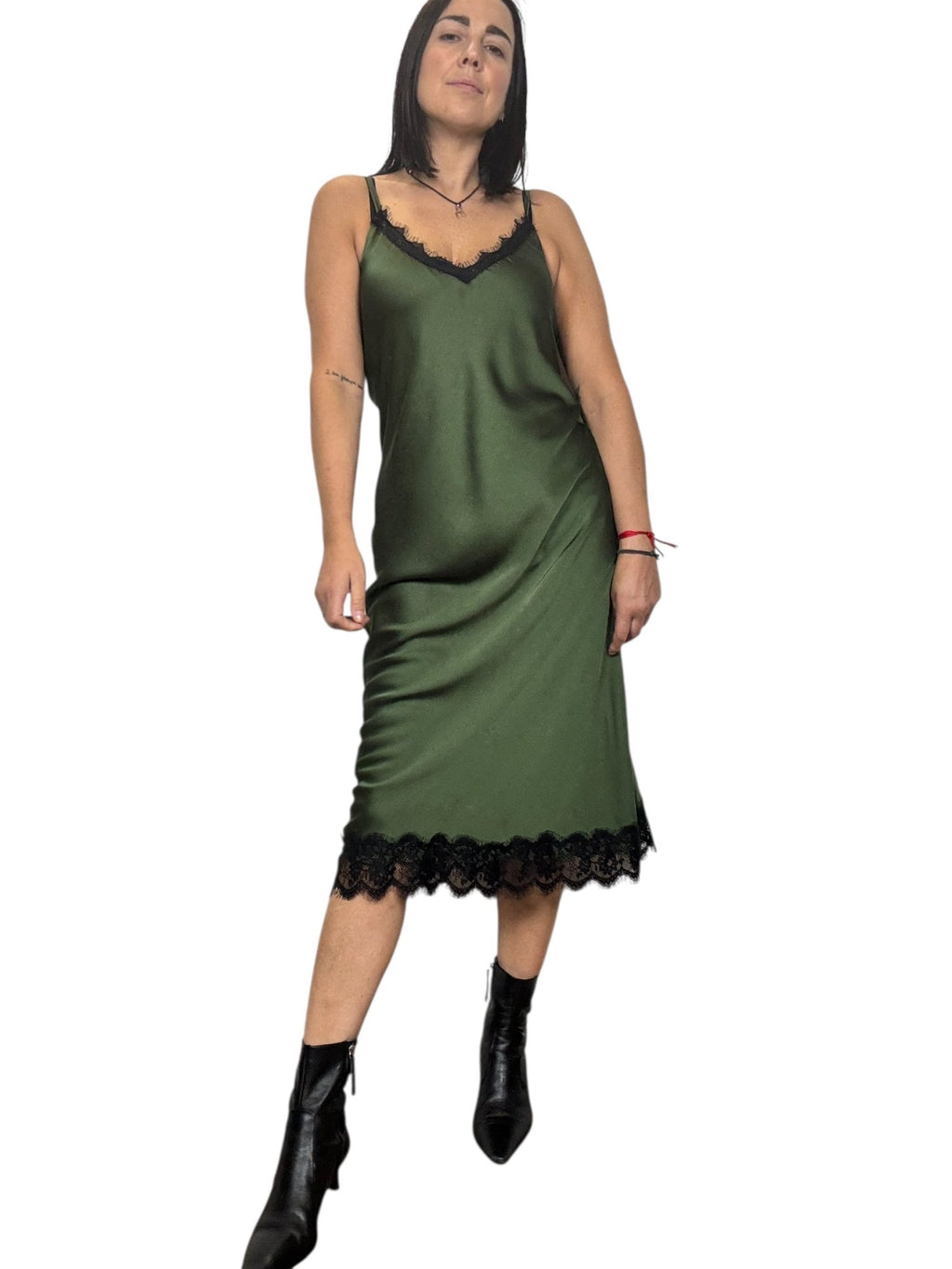 ABITO LINGERIE MIDI SUSY MIX - XE BLU ABBIGLIAMENTO